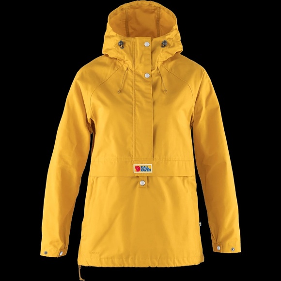 Fjällräven Women’s Vardag Anorak – Mustard Yellow, Size Small - Picture 7 of 9
